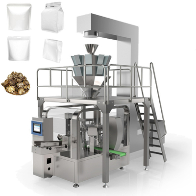 automatisches premade stehen oben Reißverschlusstaschen-Verpackungsmaschine für trockenen Pilz