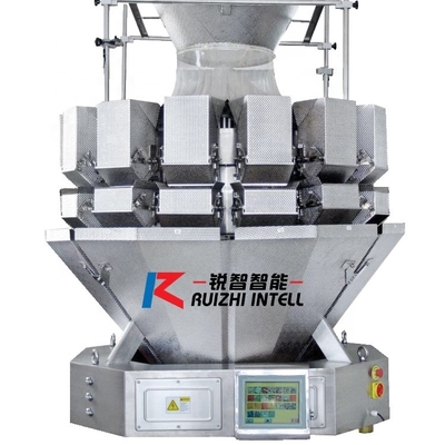Automatic Food Vertical Frozen Food Packing Machine With Multihead Weigher
